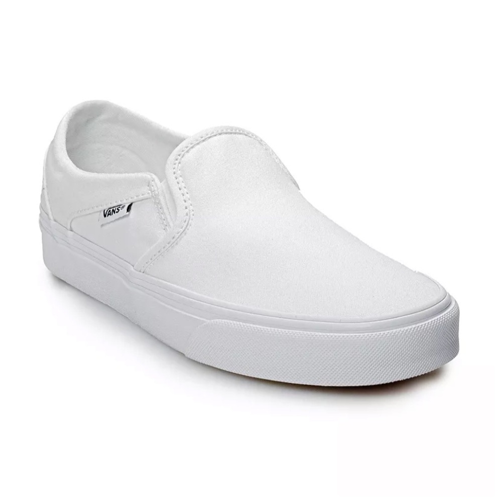 Vans Classic Slip-On White Shoes